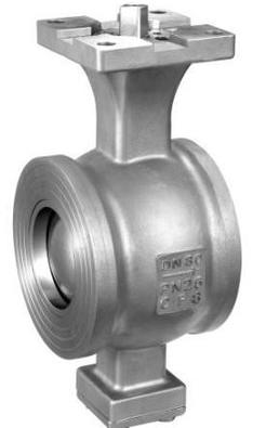 V-shaped ball valve