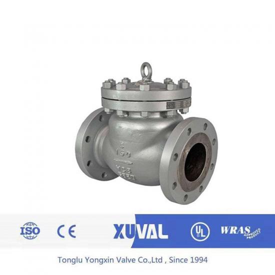 Swing flanged check valve
