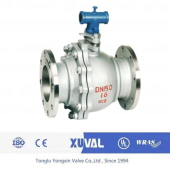 Manual steel ball valve