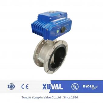 Electric switch butterfly valve