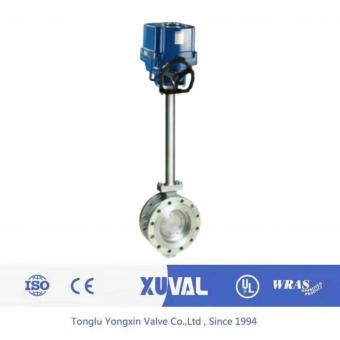 Electric low-temperature butterfly valve