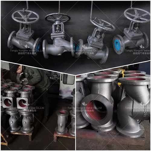 PO-XU328 200 sets of German standard globe valves be ready!