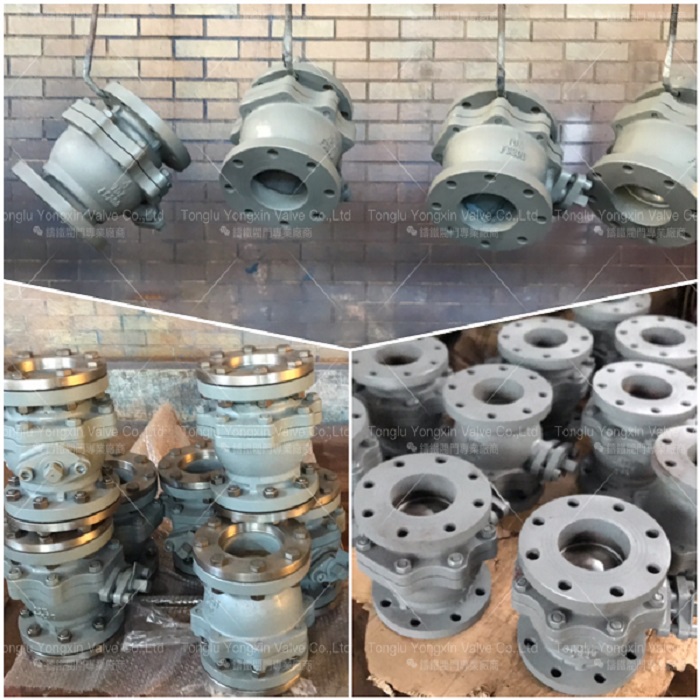 PO-XU371200 sets of Japanese standard cast iron ball valves be ready!
